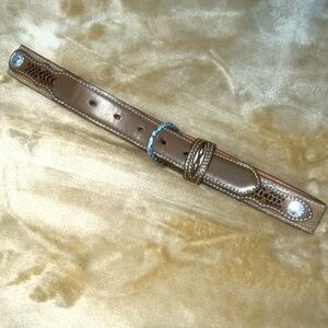 Nocona Belt Co. Genuine Leather EUC Size 26. My son outgrew. Bought at boutique.